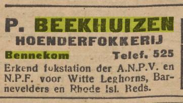 1927 advertentie in Algemeen Nederlandsch Landbouwblad