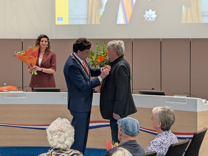 Trots op onze voorzitter