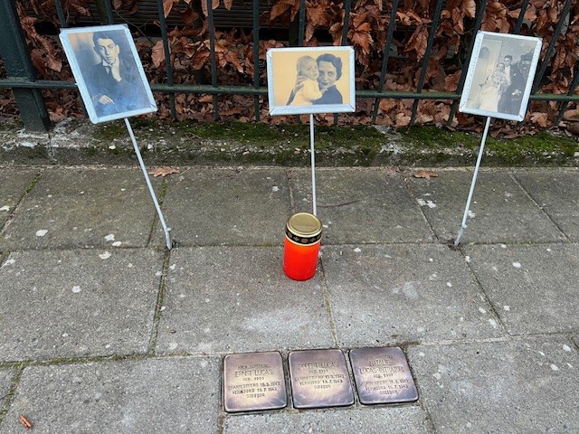 2026 Stolpersteine Holocaust herdenking Alexanderweg