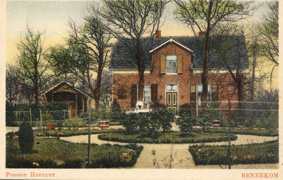 Briefkaart uit “Hofrust”