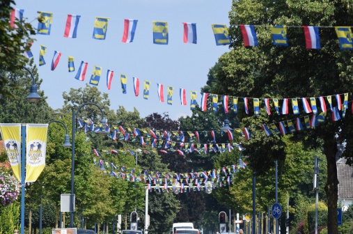 Aan de wandel in Bennekom Centrum