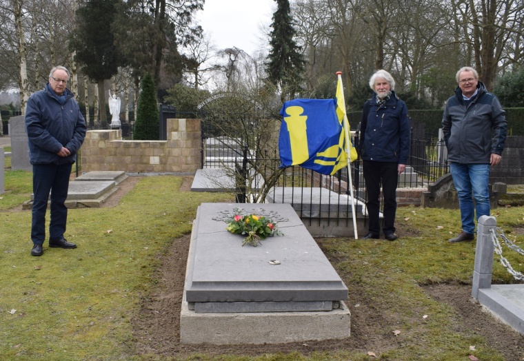 HVOB 75 - graf MvH - voorzitters