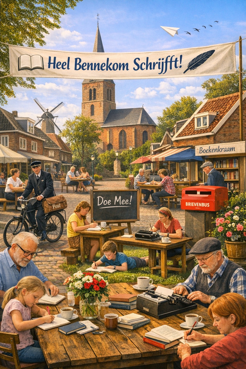 Heel Bennekom schrijft promotie Boek-Pareltjes