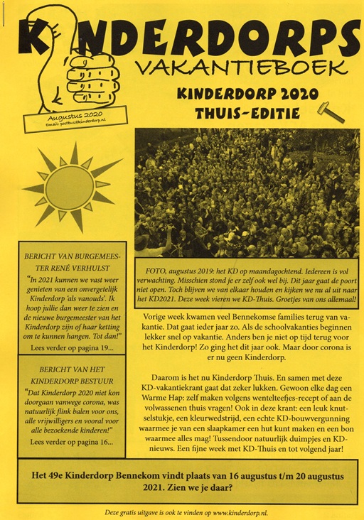 Kinderdorp vakantieboek 2020 (Thuis-editie)