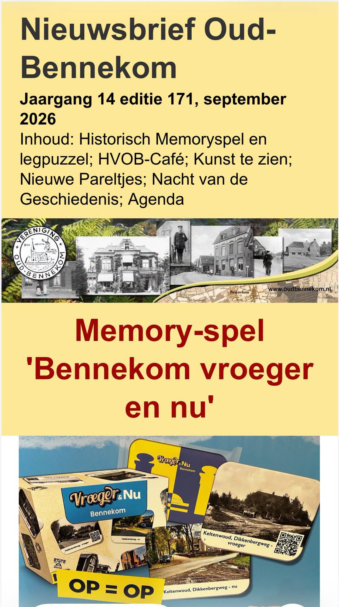 Nieuwsbrief 171