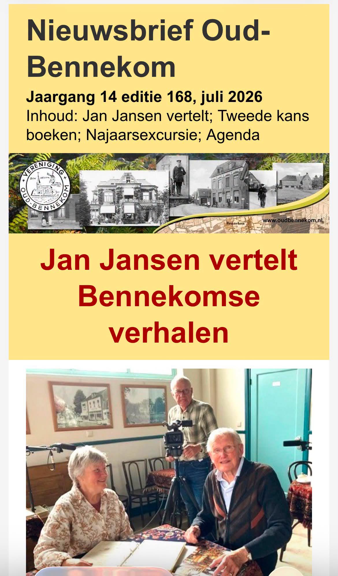 Nieuwsbrief 168