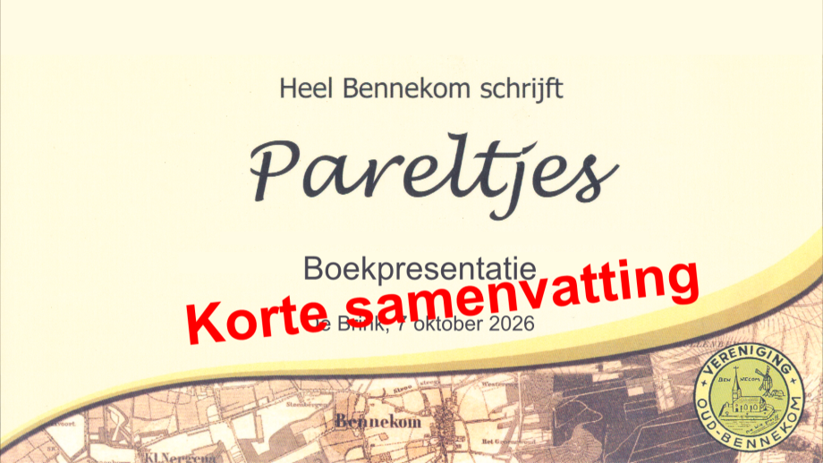 Video “Heel Bennekom schrijft Pareltjes”