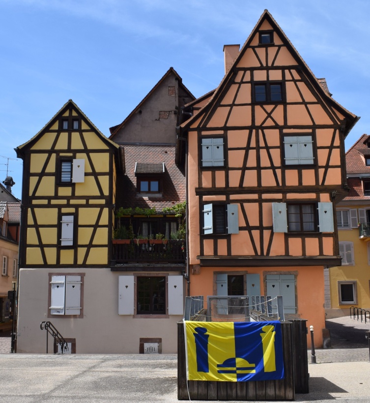 Vlag te Frankrijk - Elzas - Colmar 20260521