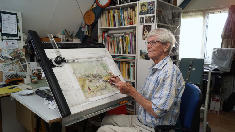 Prenten Wim Angenent nu in boekvorm