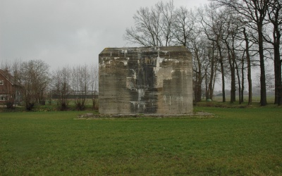 Foto-expositie en de bunker in de Kraats