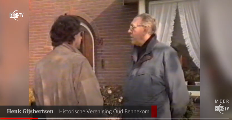 Henk Gijsbertsen over evacueren op Ede TV