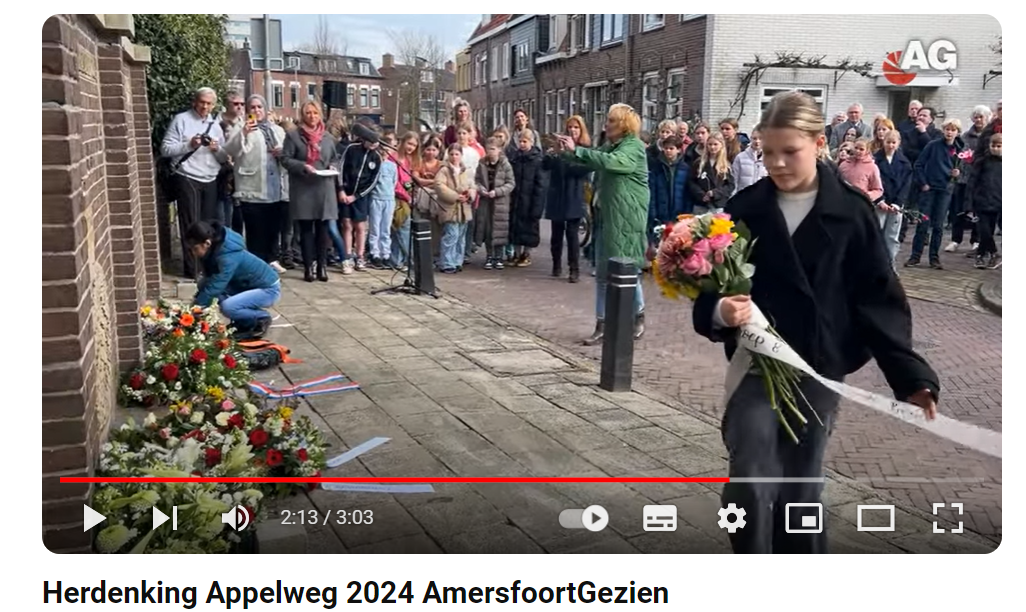 Video herdenking Amersfoort 20 maart