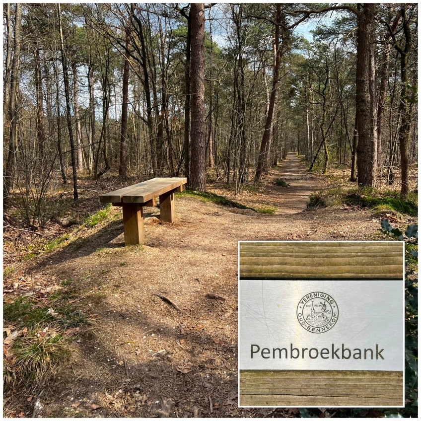 Wandelbankjes, bankjes met een naam